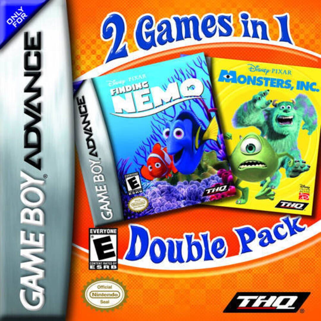 2 Games In 1 Double Pack: Finding Nemo + Monsters, Inc.