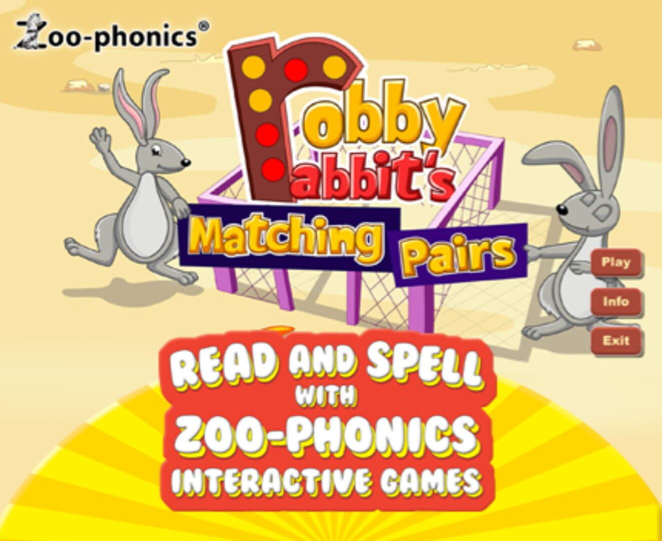 Zoo-phonics 4: Robby Rabbit's Matching Pairs