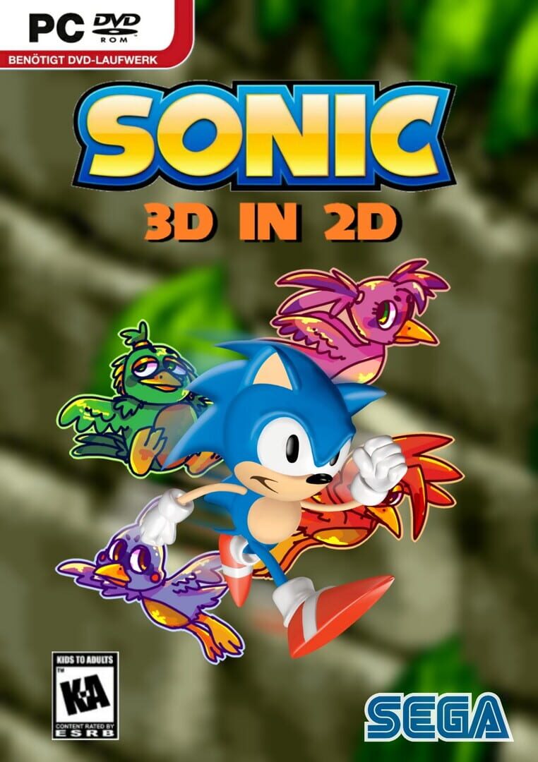 Sonic 3D in 2D
