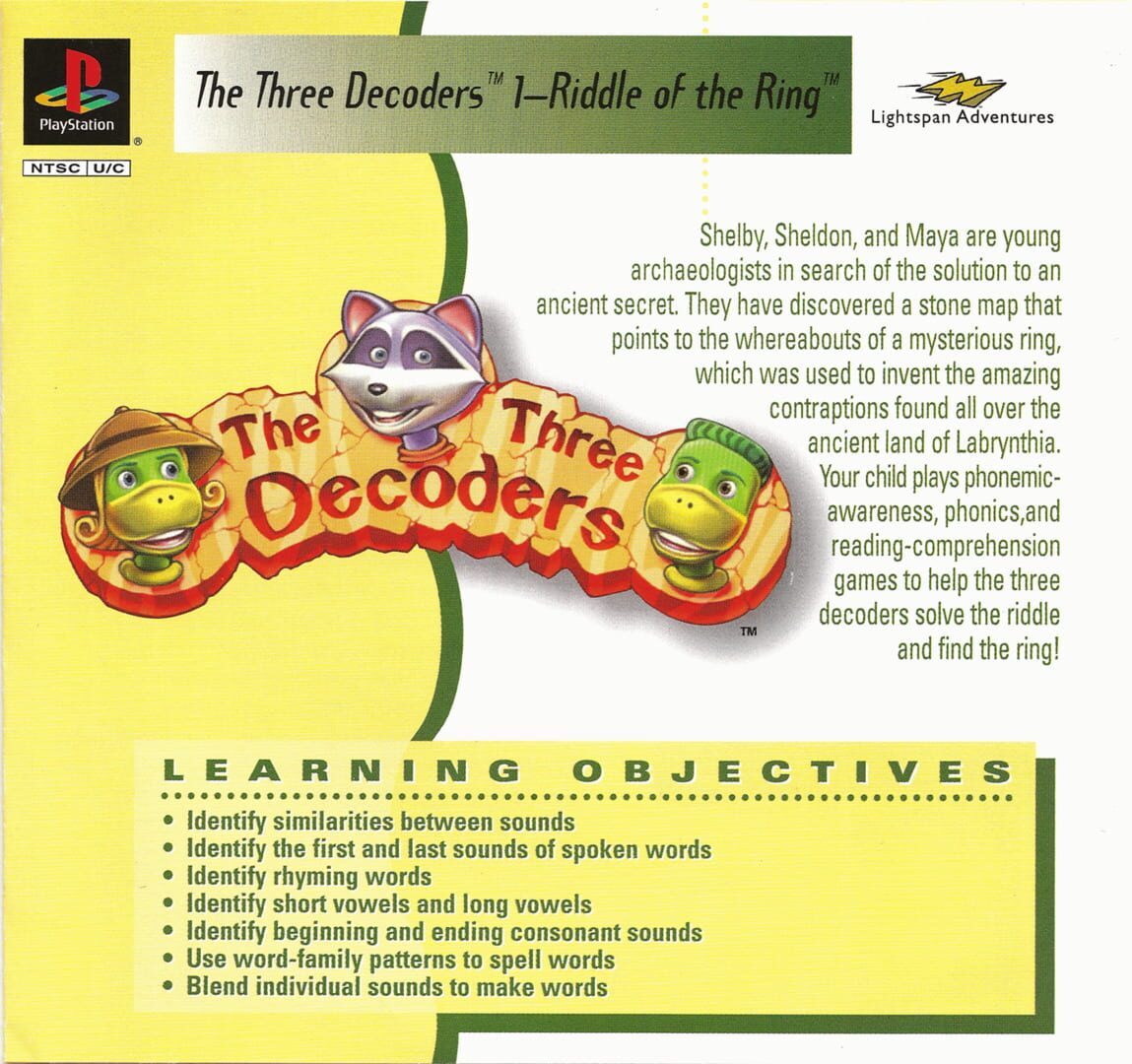 The Three Decoders 1 - Riddle of the Ring