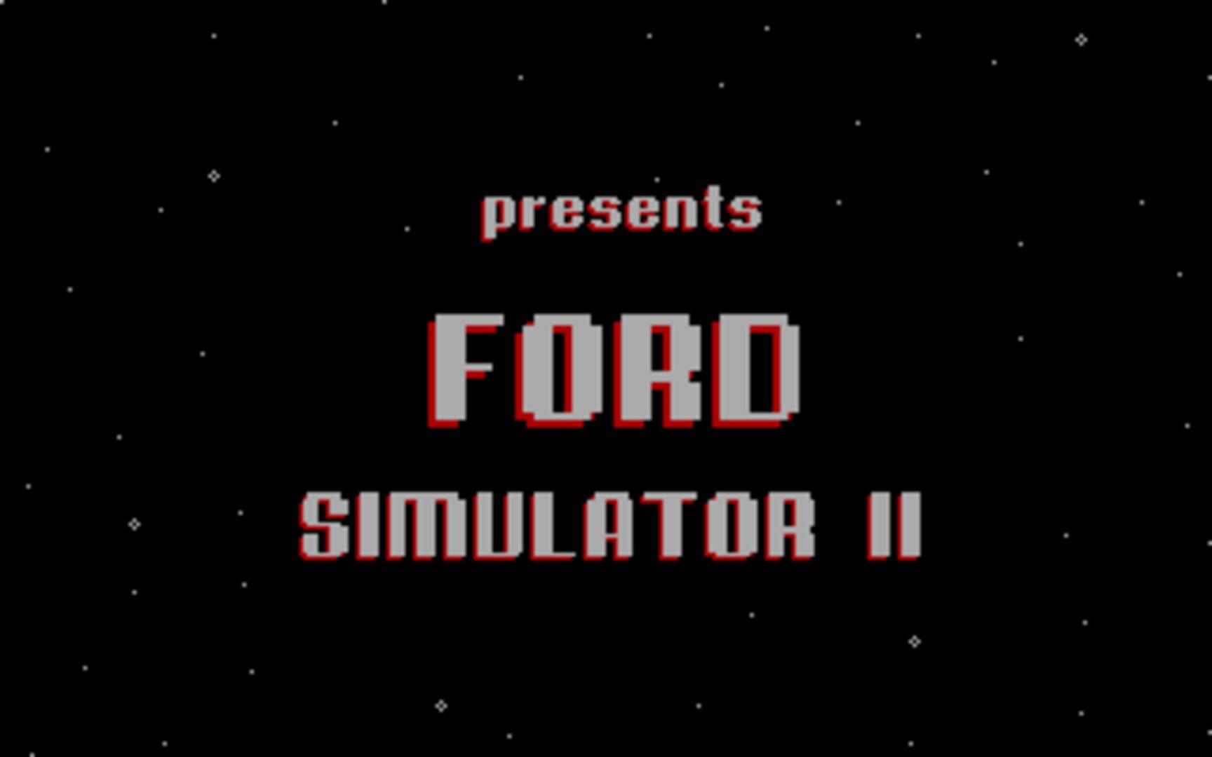 Ford Simulator II