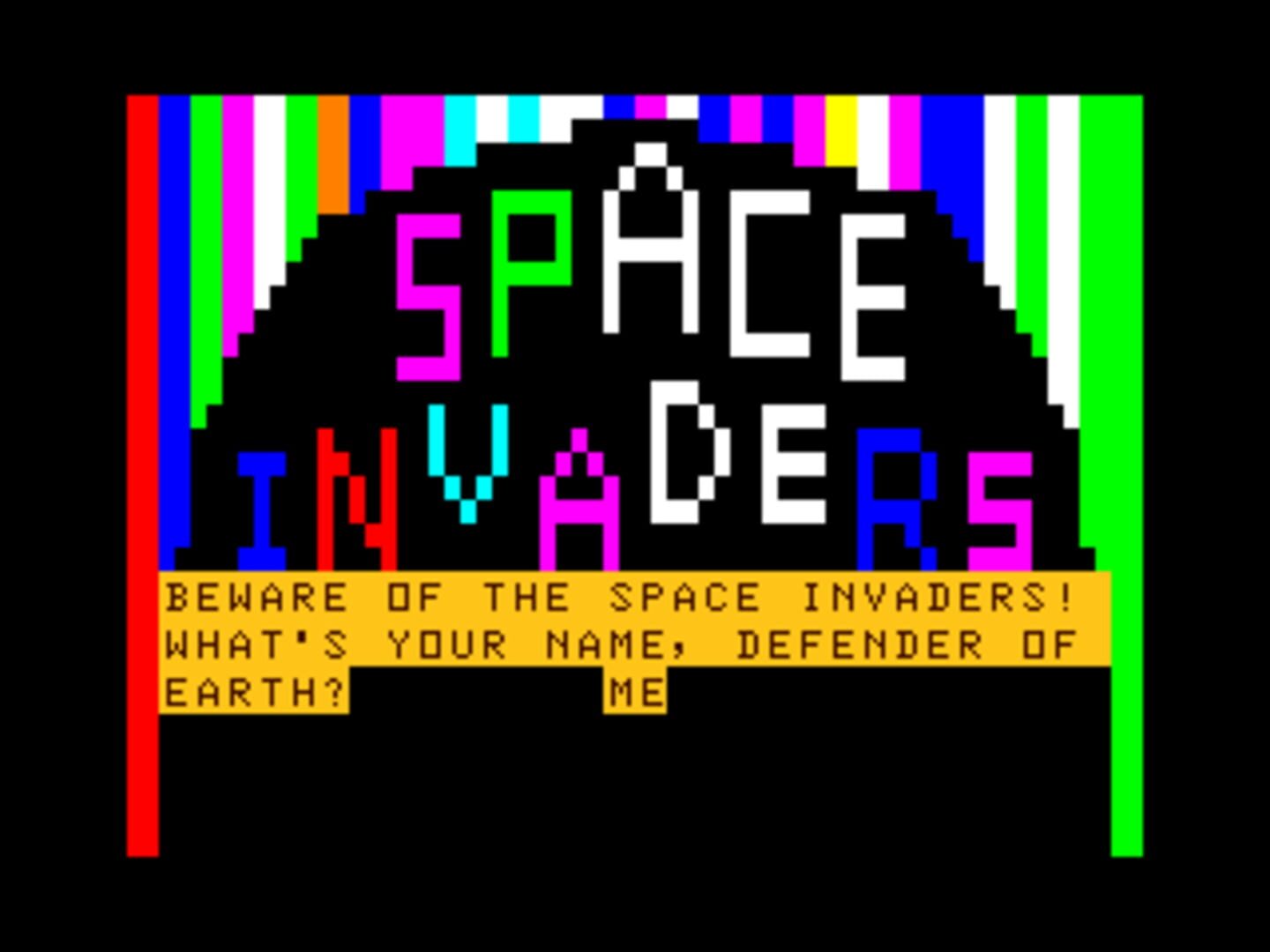 Color Space Invaders